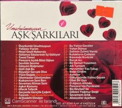 Unutulmayan Aşk Şarkıları CD