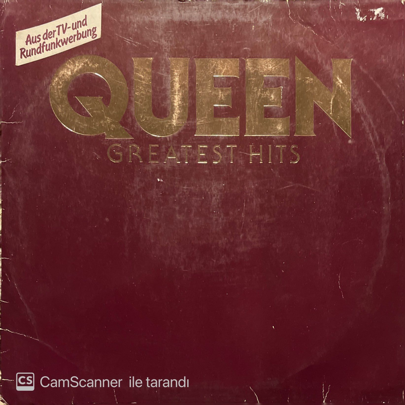 Queen Greatest Hits LP Plak