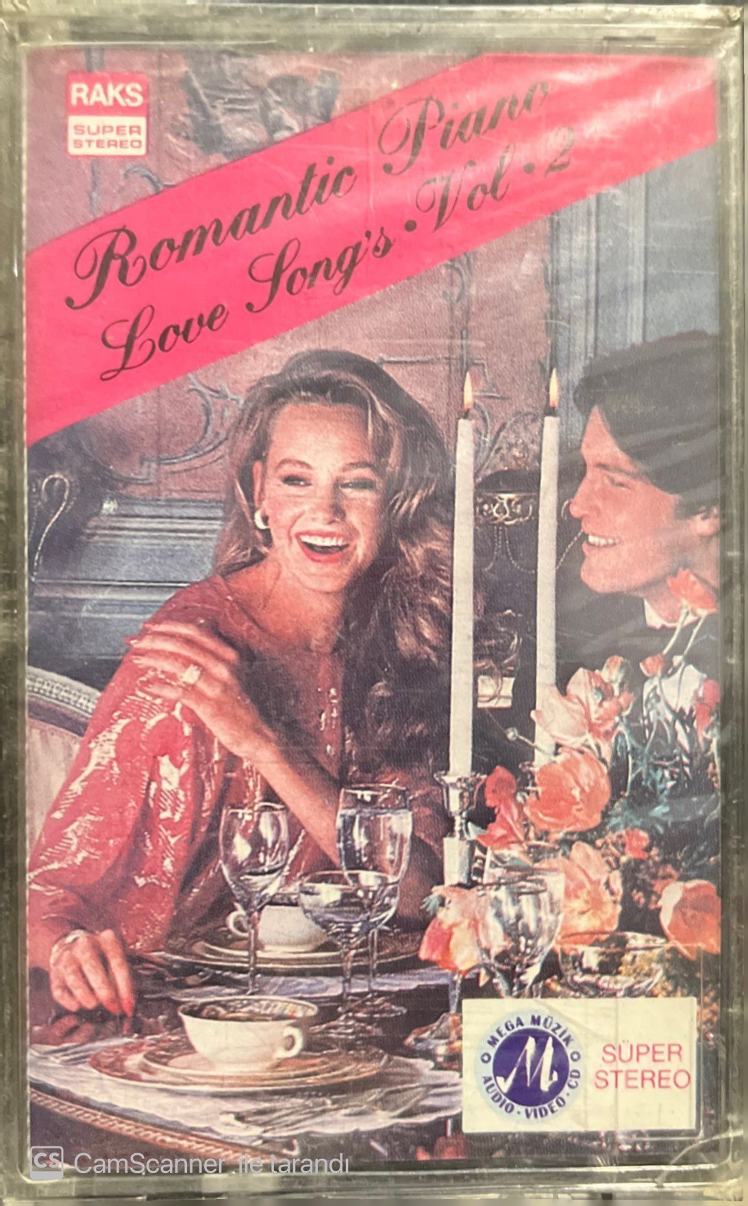 More Piano Love Song's Vol.2 Açılmamış Jelatininde Kaset