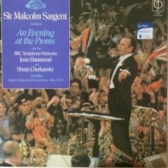 Sir Malcolm Sargent An Evening At The Proms LP Plak