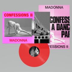 Madonna Confessions II 12 Tracks Translucent Red Vinyl Edition LP Plak