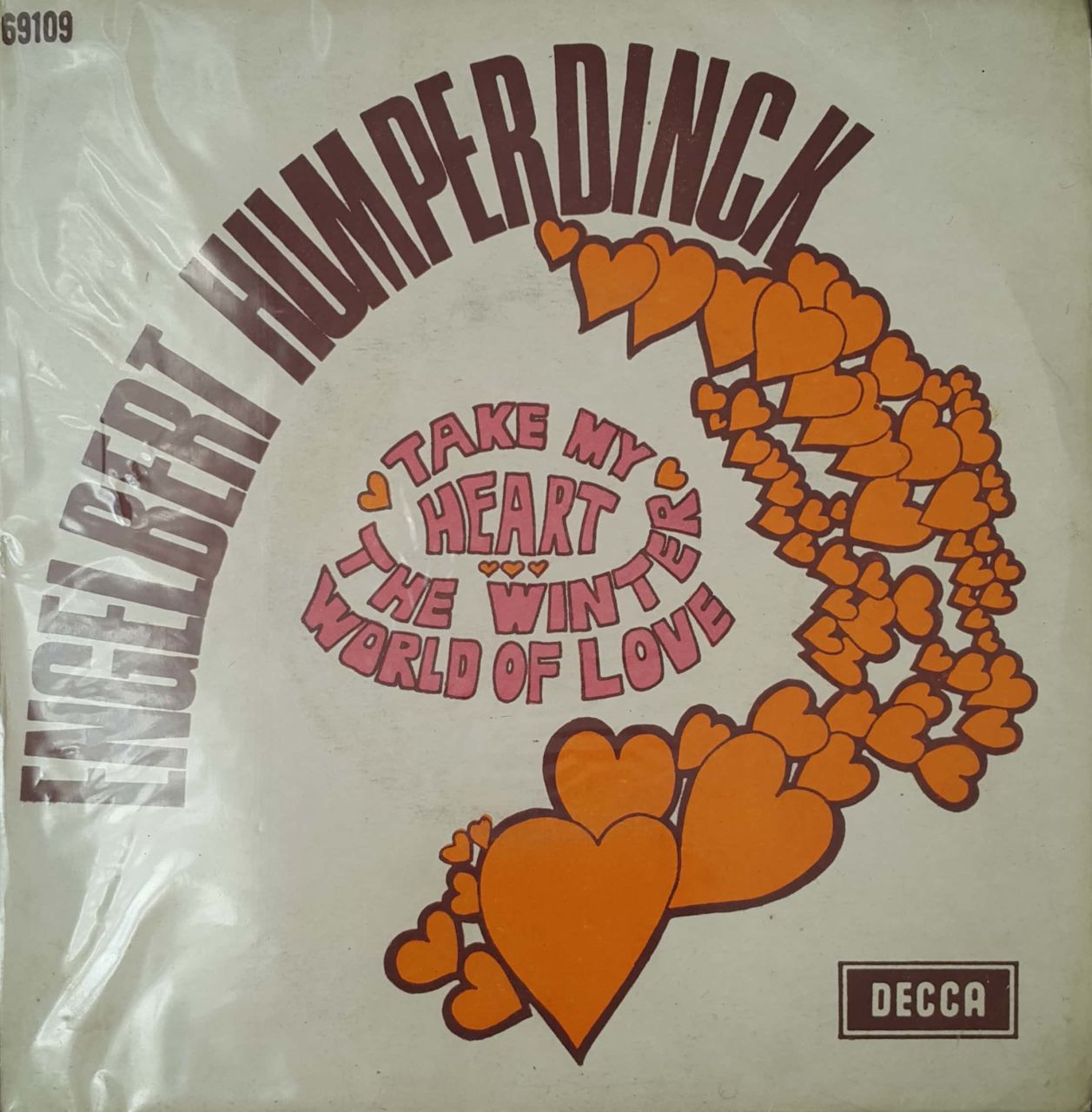Engelbert Humperdinck Winter World Of Love 45lik Plak