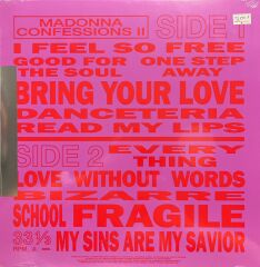 Madonna Confessions II 12 Tracks Translucent Red Vinyl Edition LP Plak