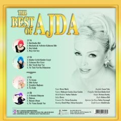 Ajda Pekkan The Best Of Ajda (Picture Disc) LP Plak