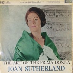 Joan Sutherland Art Of The Prima Donna Vol 2 LP Plak