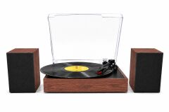 *ÜCRETSİZ KARGO Record Master RM-519 Retro Pikap + Bluetooth Tüm Plakları Çalabilen Pikap 33, 45, 78 Devir