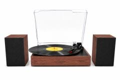 *ÜCRETSİZ KARGO Record Master RM-519 Retro Pikap + Bluetooth Tüm Plakları Çalabilen Pikap 33, 45, Devir
