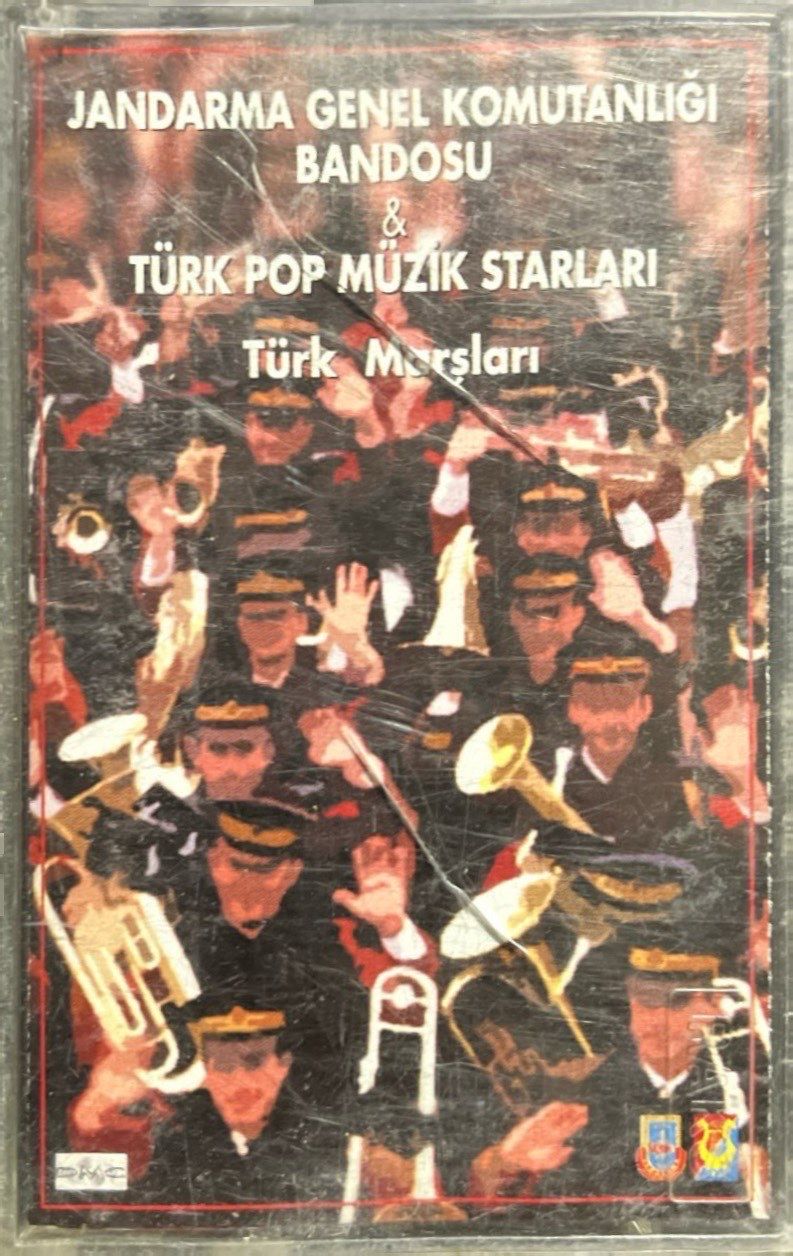 Kaset Jandarma Genel Komutanlığı Bandosu Türk Marşları Kaset