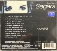 Helena Segara Au Nom D'une Femme CD