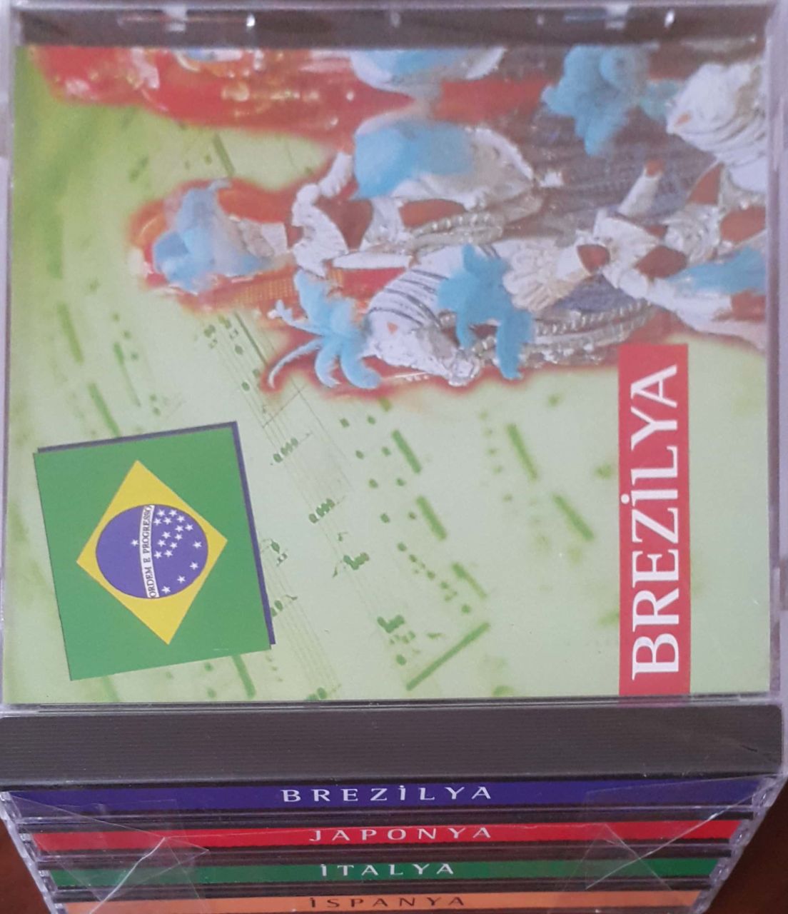 Brezilya Japonya İtalya İspanya 4 Album CD