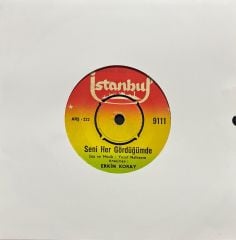 Erkin Koray Seni Her Gördüğümde 45lik Plak