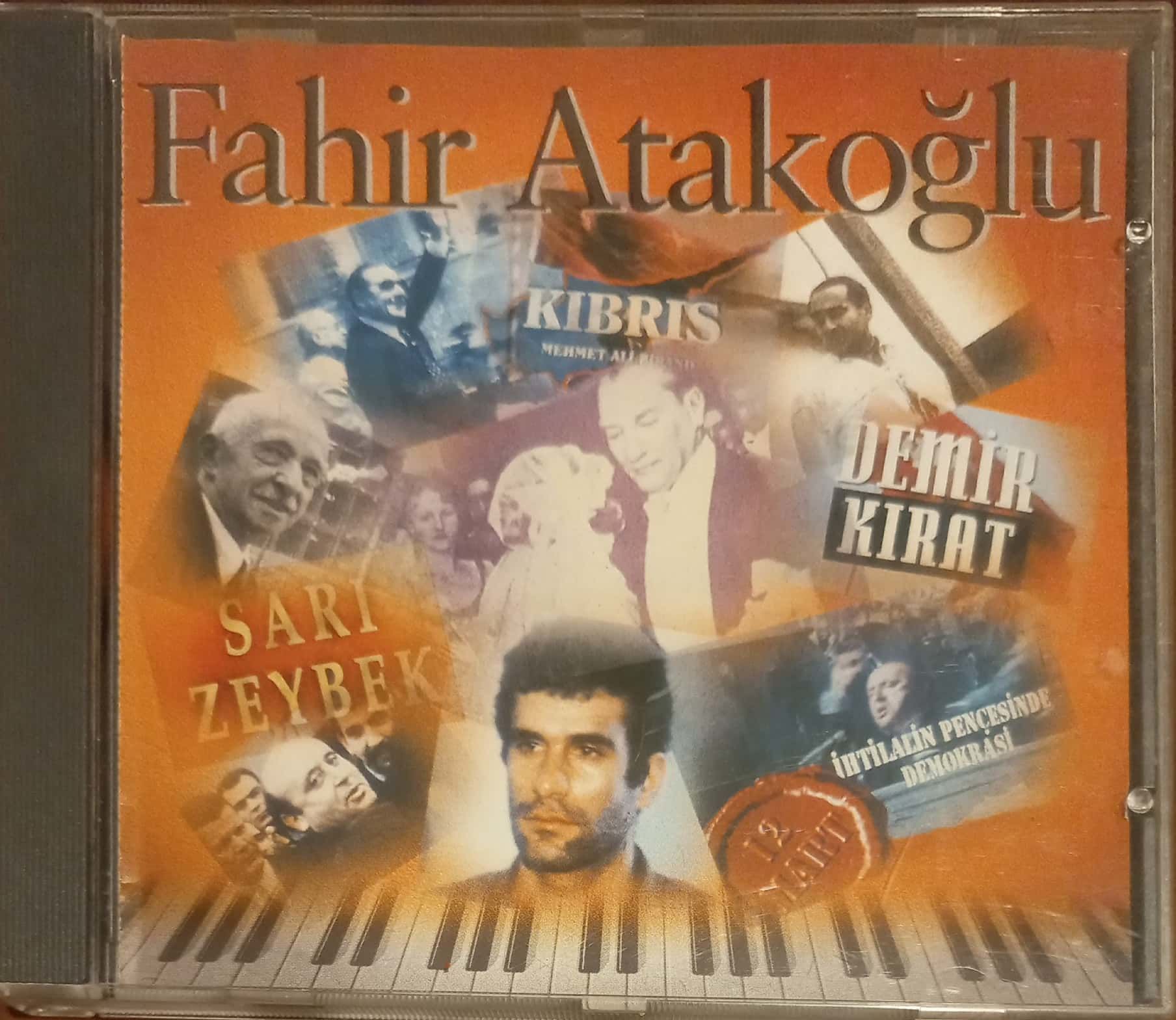 Fahir Atakoğlu Kıbrıs Sarı Zeybek Demir Kırat Açılmamış Jelatininde CD