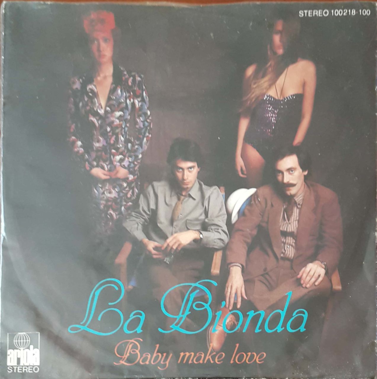 La Bionda Baby Make Love 45lik Plak