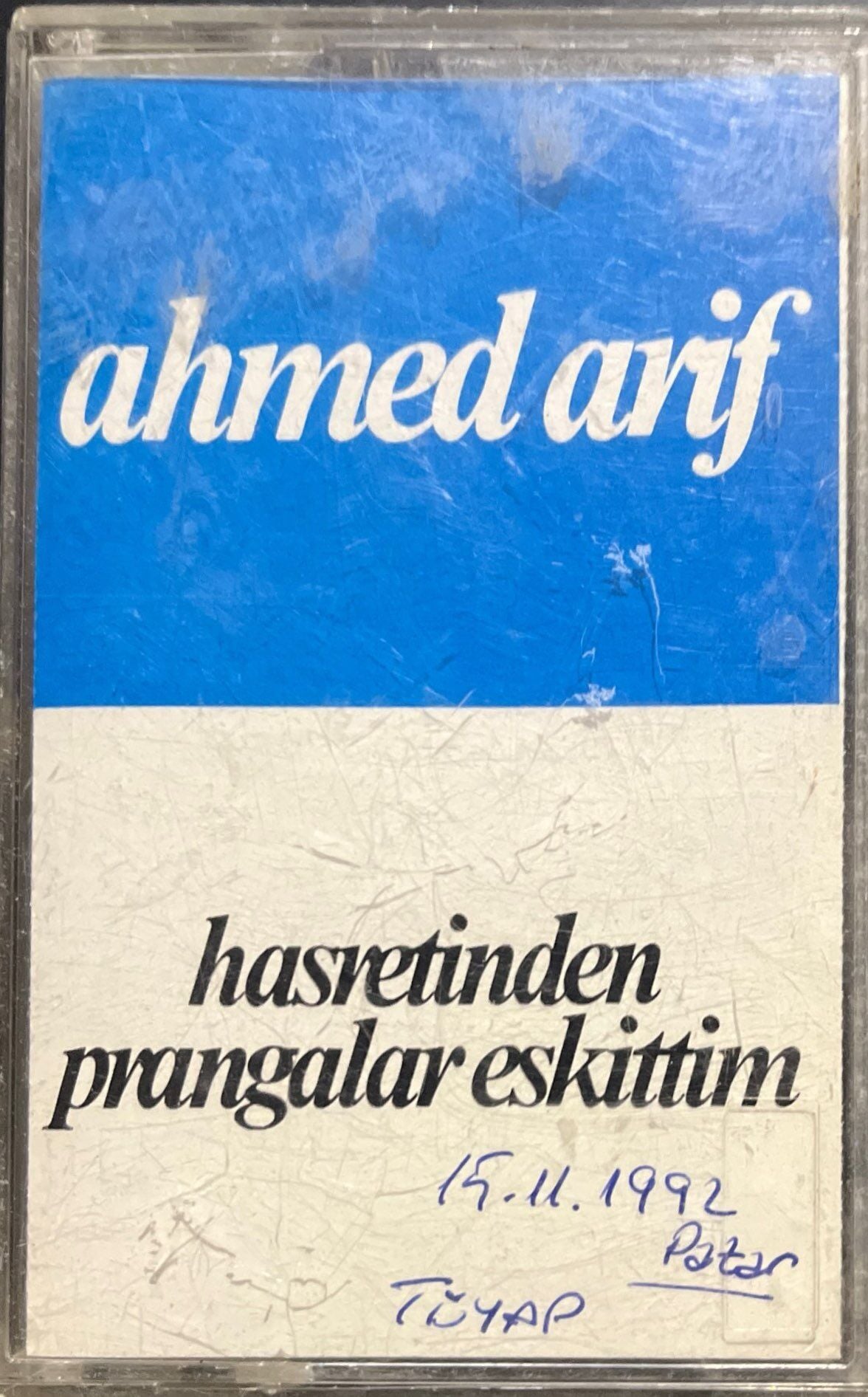 Kaset Ahmed Arif Hasretinden Prangalar Eskittim Kaset