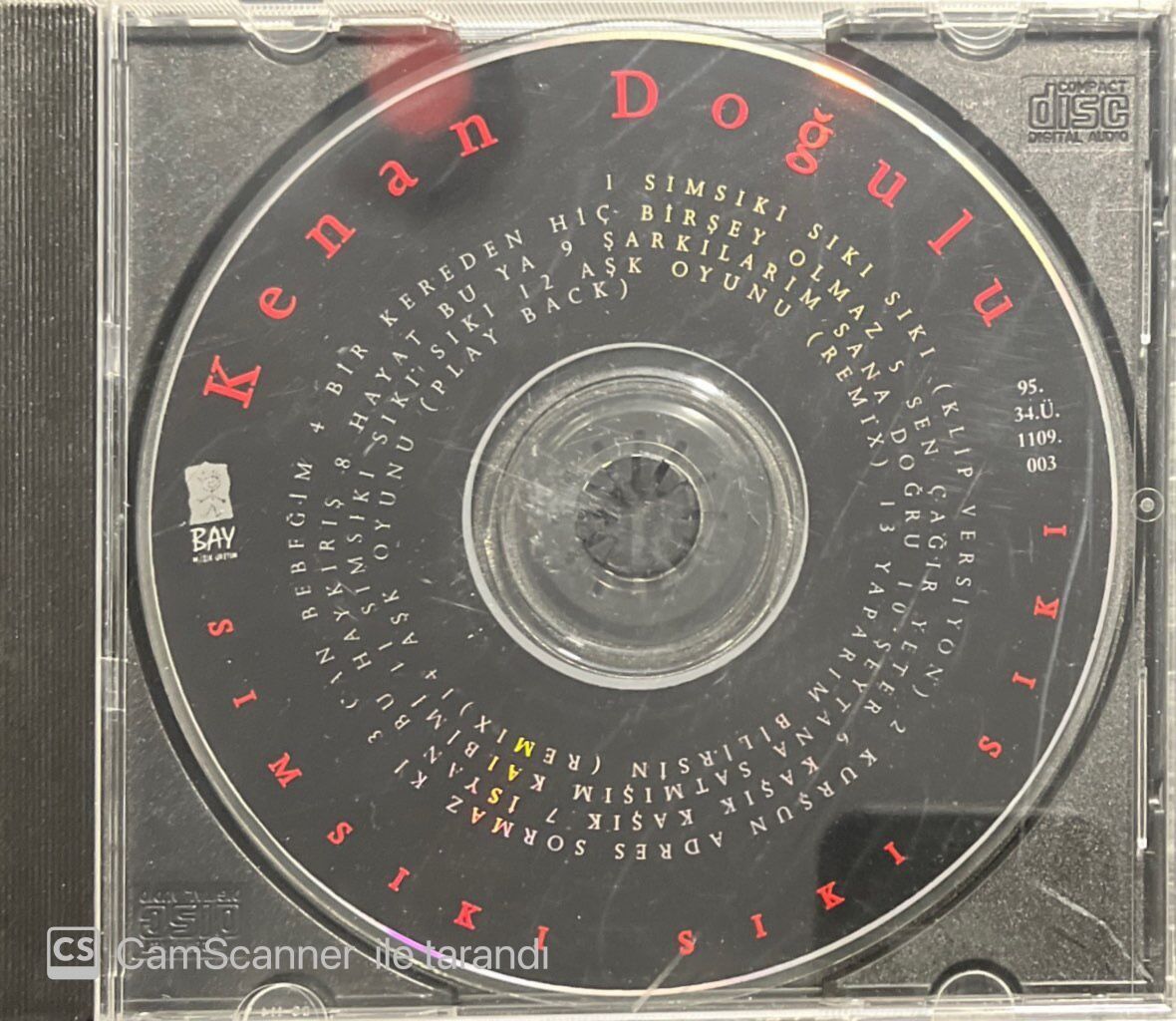Kenan Doğulu Sımsıkı Sıkı Sıkı CD