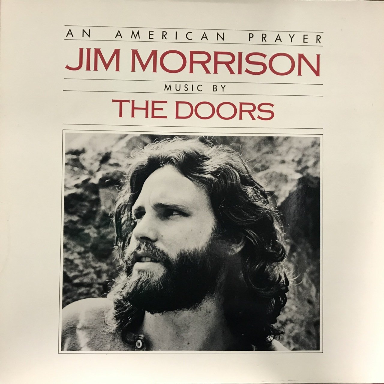 Jim Morrison Music By The Doors An American Prayer LP Plak