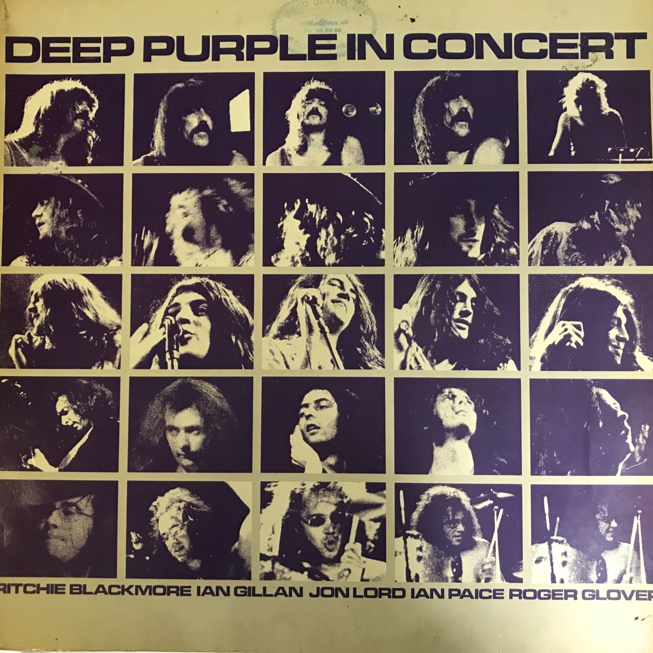 Deep Purple In Concert Çift LP Plak