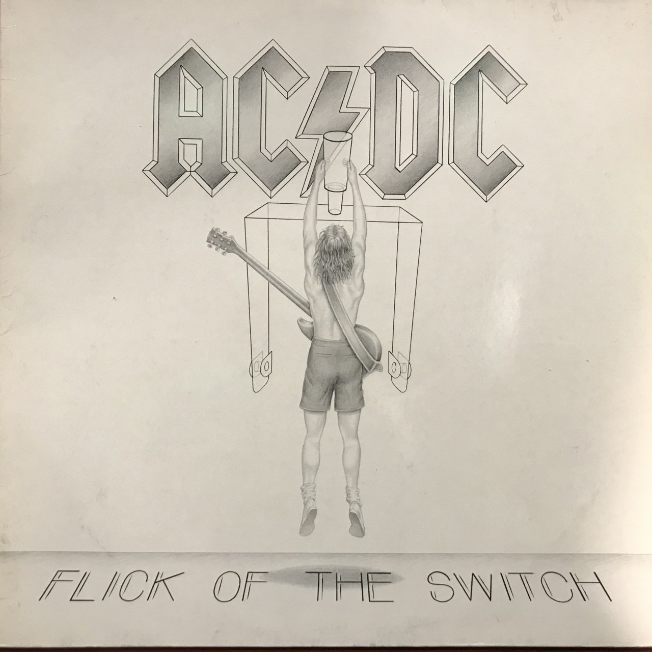 AC DC Flick Of The Switch LP Plak