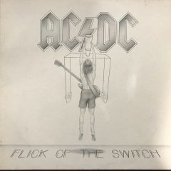 AC DC Flick Of The Switch LP Plak