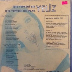 Yeliz Kahpe Felek LP Plak