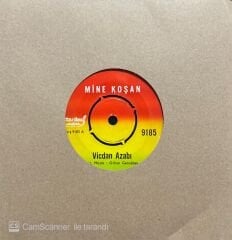 Mine Koşan Vicdan Azabı 45lik Plak