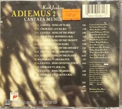 Karl Jenkins Adiemuz 2 Cantata Mundi CD