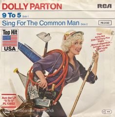 Dolly Parton 9 To 5 45lik Plak