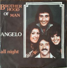 Brotherhood Of Man All Night 45lik Plak