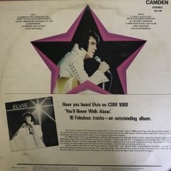 Elvis Presley Sings Hit From His Movies LP Plak