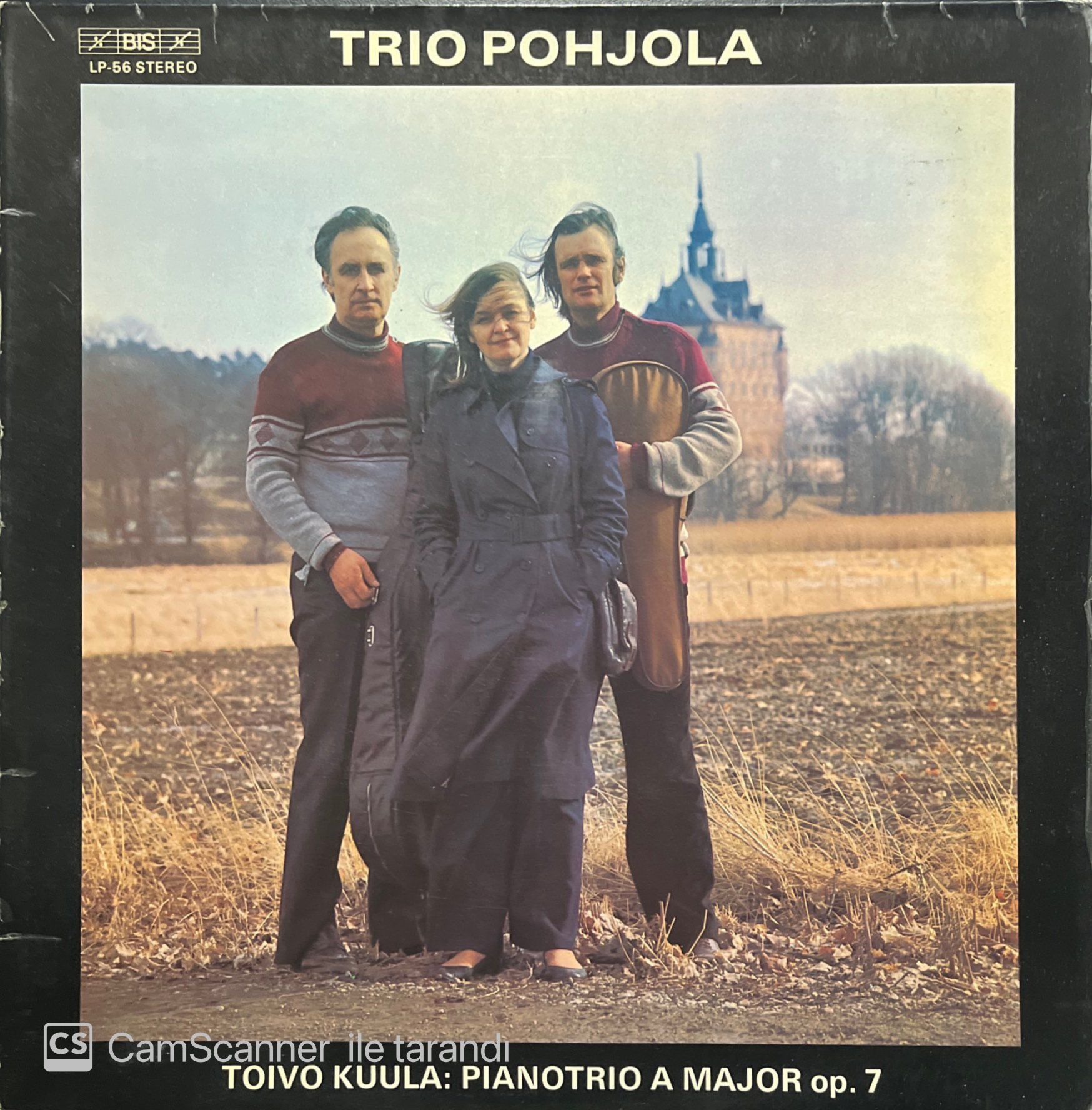 Trio Pohjola Toivo Kuula: Pianotrio A Major op. 7 LP Plak
