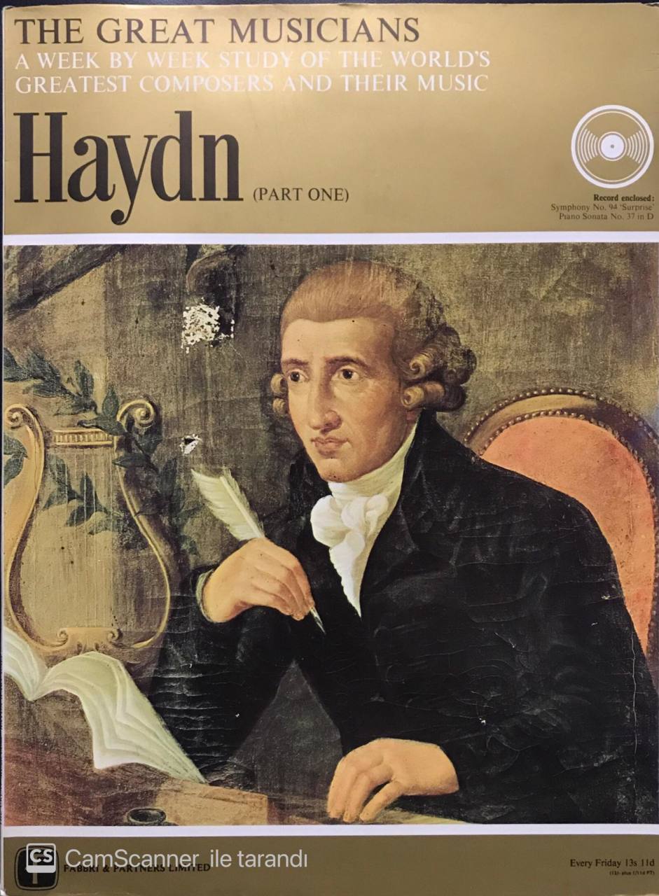 The Great Musicians Haydn 4 Adet Tam Set LP Klasik Plak