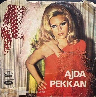 Ajda Pekkan Dünya Dönüyor 45lik Plak