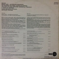 Delius Brigg Fair LP Plak