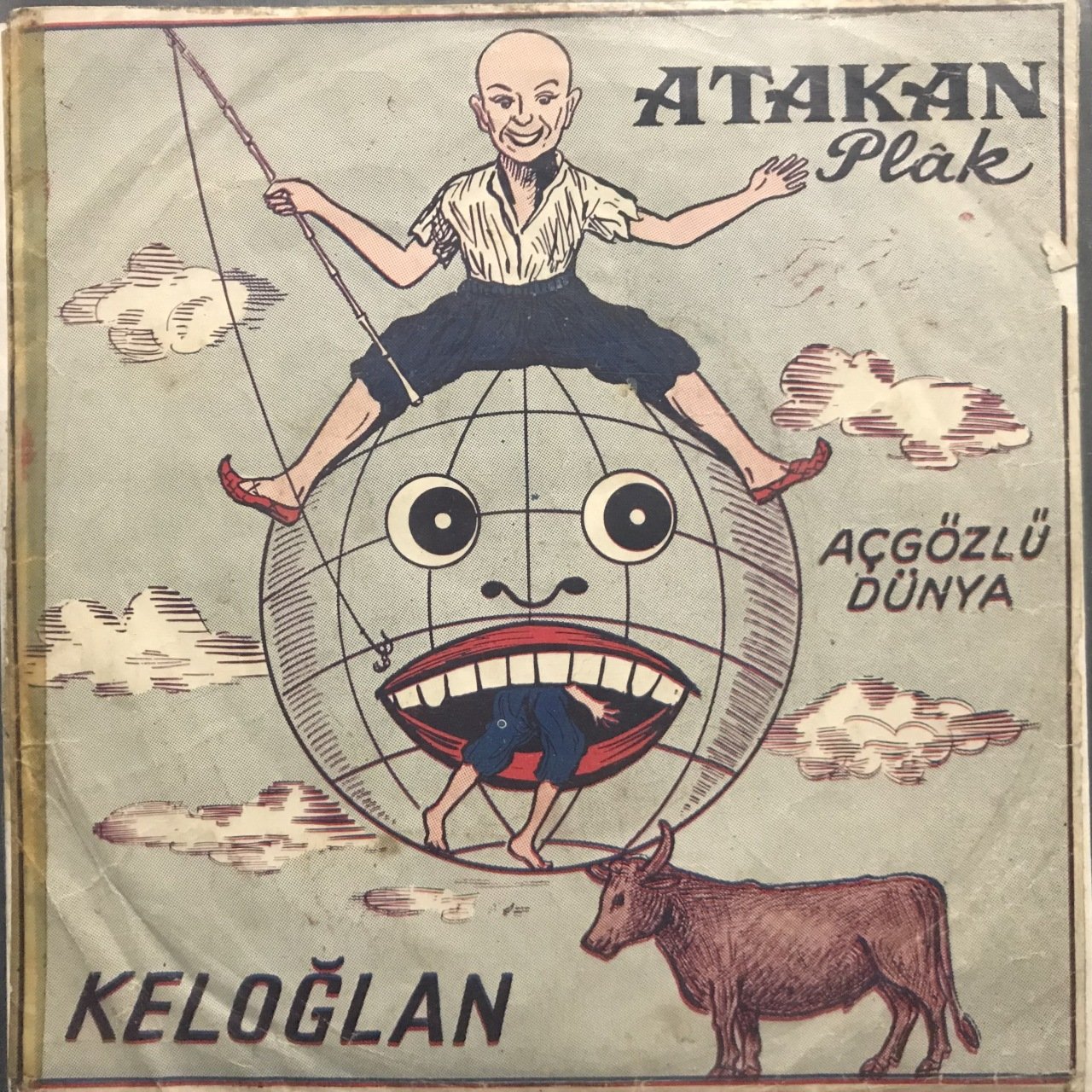 Keloğalan Keloğlanın Mektubu 45lik Plak