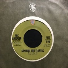 Eric Andersen Sunshine And Flowers 45lik Plak