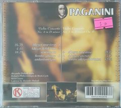 Paganini Niccolo Paganini Violin Concerto No.4 İn D Minor,No.1 İn D Major  CD
