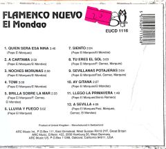 Flamenco Nuevo El Mondao CD