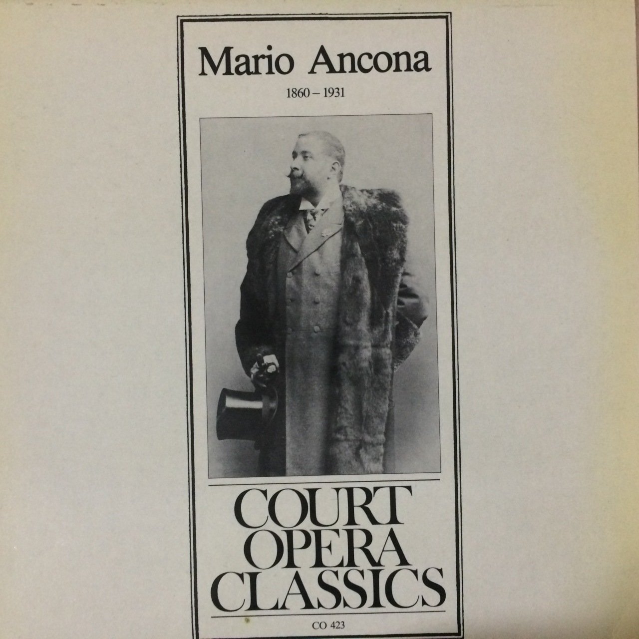 Mario Ancona Court Opera Classics LP Plak