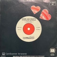Renee And Renato Save Your Love 45lik Plak