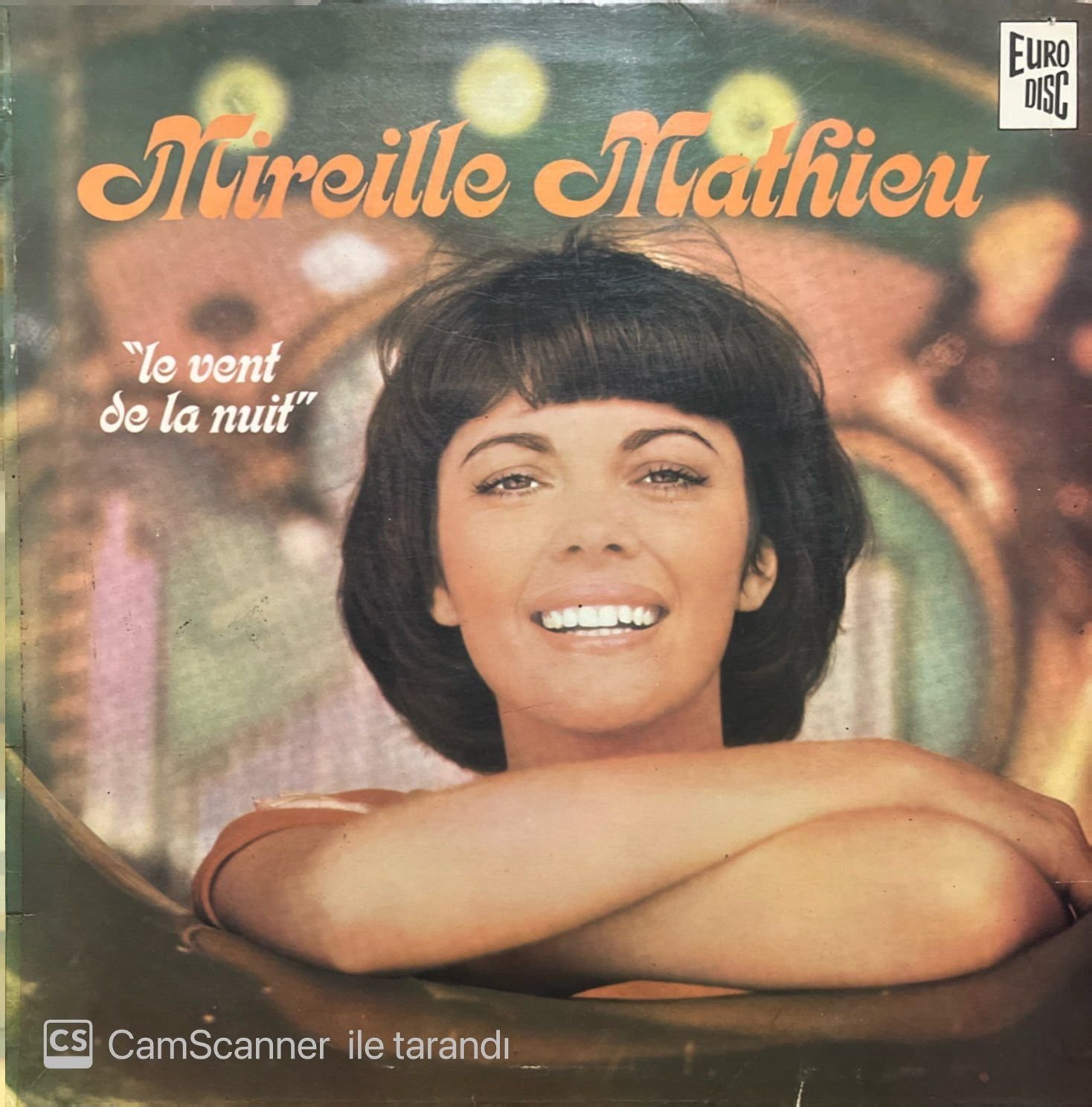 Mireille Mathieu Le Vent De LA Nuit LP Plak