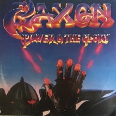 Saxson Power And The Glory LP Plak