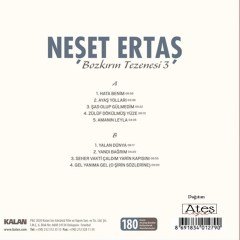 Neşet Ertaş Bozkırın Tezenesi 3 LP