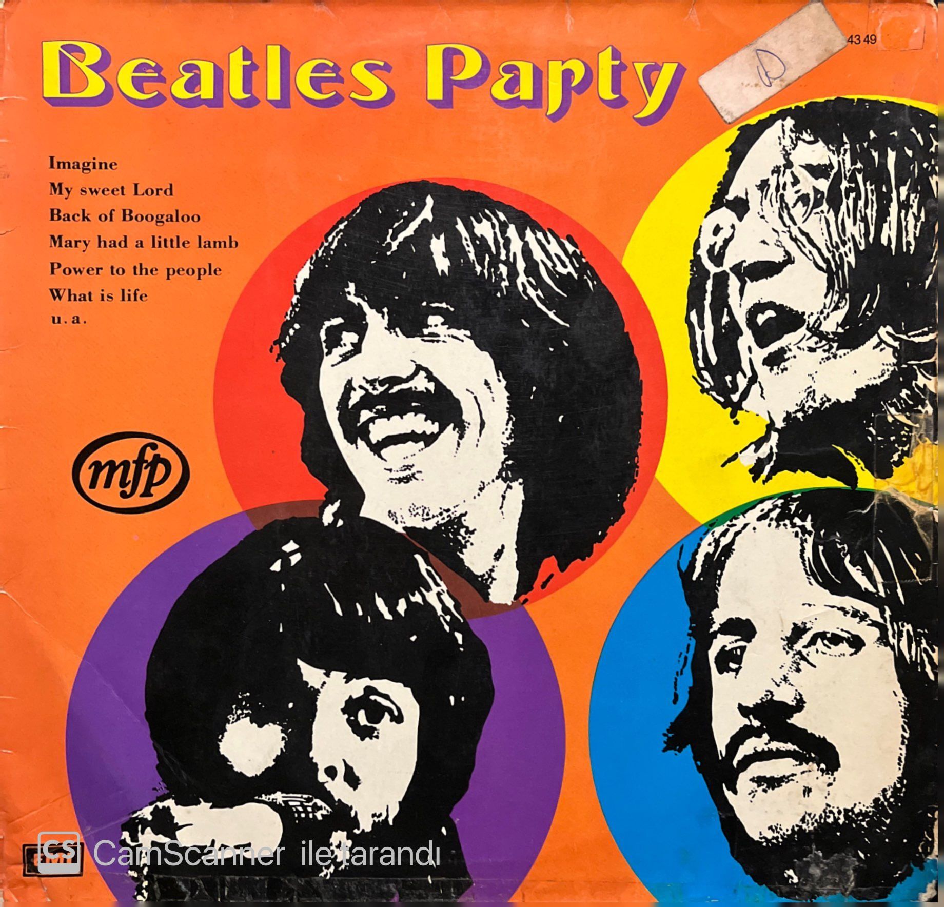 The Beatles Party LP Plak