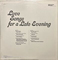 Love Songs For A Late Evening Açılmamış Jelatininde Dönem Baskı LP Plak