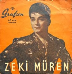 Zeki Müren Yıldızların Altında 45lik Plak