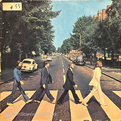 The Beatles Abbey Road LP Plak
