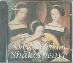Songs For William Shakespeare CD