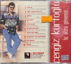Cengiz Kurtoğlu Hiç Aklıma Gelmemişti Açılmamış Jelatininde CD