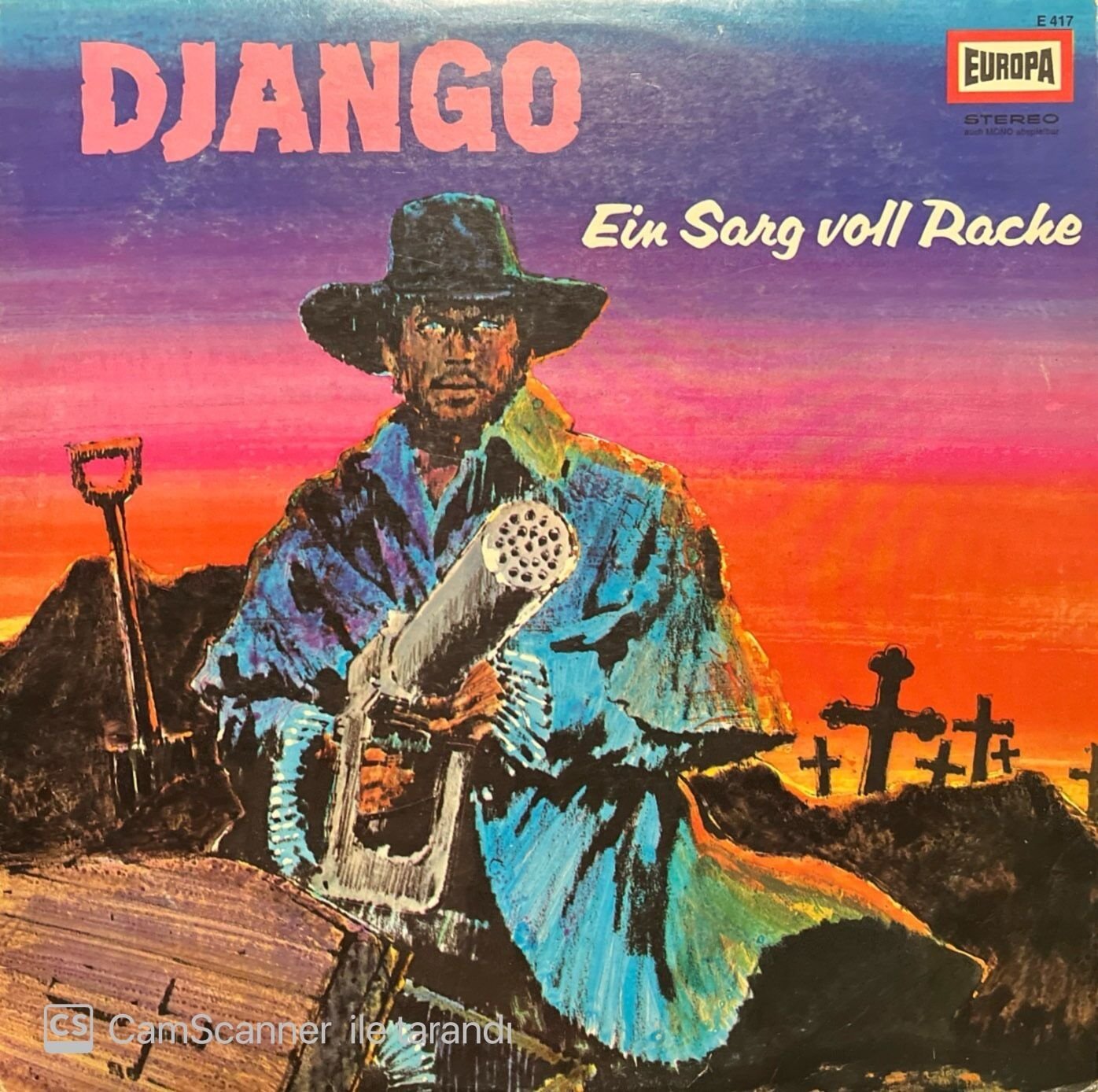 Django Ein Sarg Voll Rache LP Plak