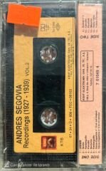 Andreas Segovia Recordings 1927-1939 Kaset